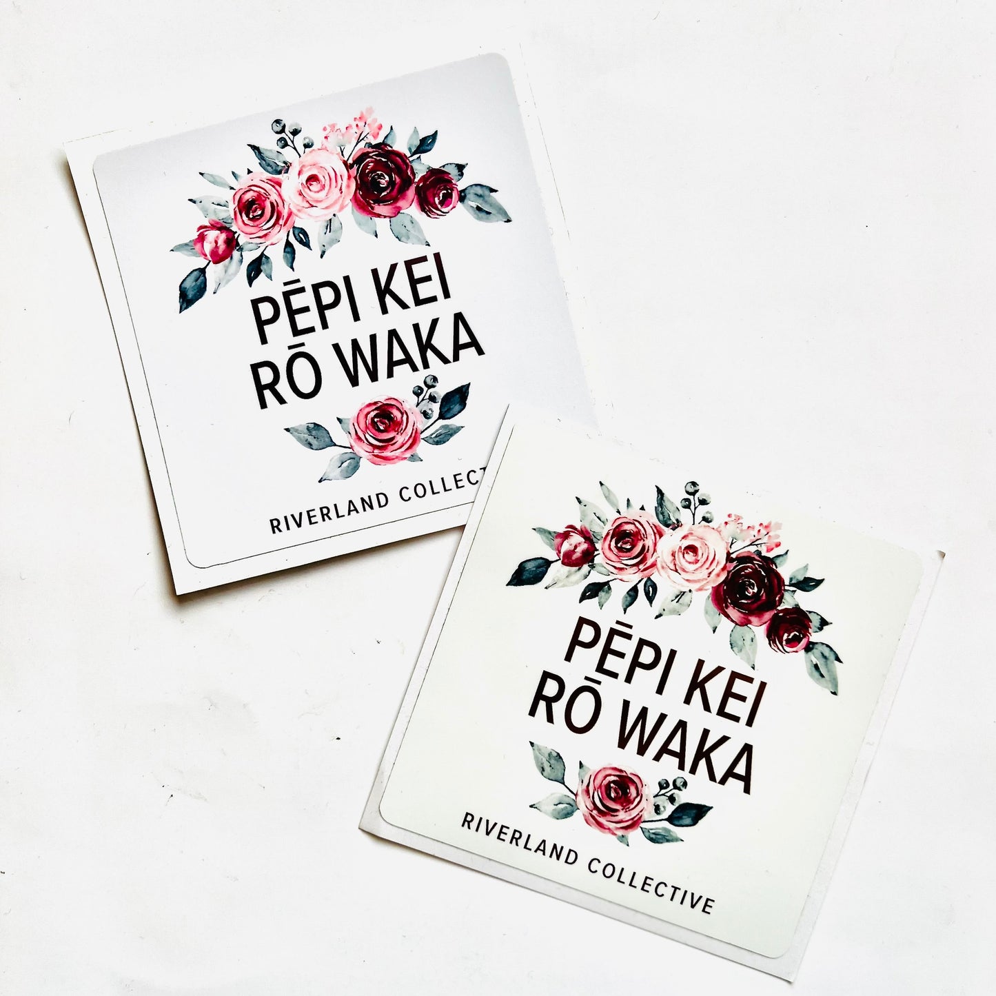 pēpi kei rō waka Car Sticker - Autumn Blush [Original Vinyl]