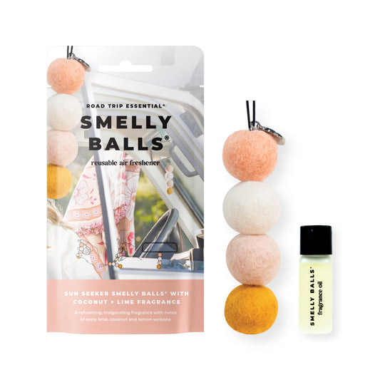 Sun Seeker Smelly Balls with Coconut + Lime Fragrance